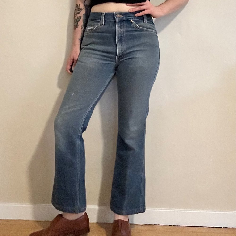 Vintage Orange Tab Jeans 517 Denim 31 x 32